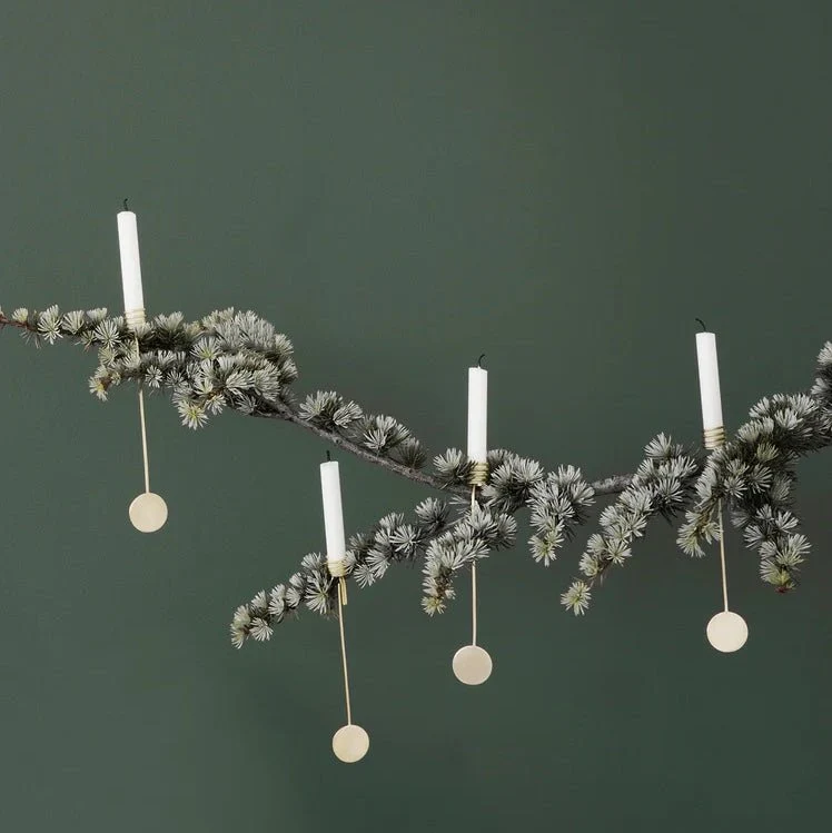 Baumkerzenhalter Weihnachtsbaum (4er Set) - ferm LIVING