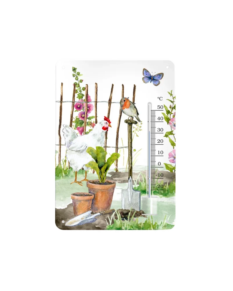 Thermometer Hühner-Garten vom Grätz Verlag
