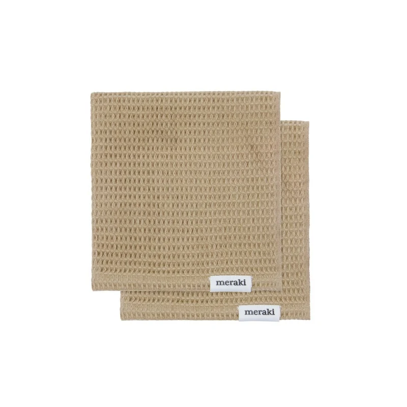 Spültuch Pumila beige (2er Set) - Meraki