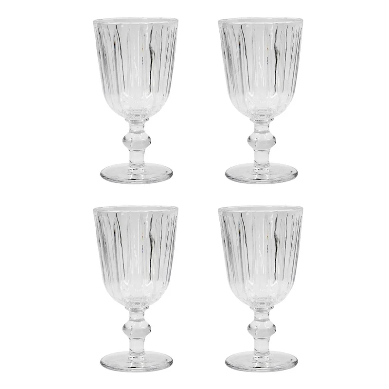 Weingläser 4er Set Wine Glass Groove - Nicolas Vahé