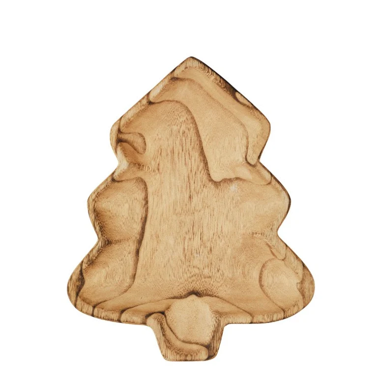 Schale Tannenbaum „Alva“ Holz Natur 30cm