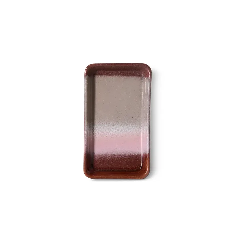 HKliving 70s Ceramics XS Tablett – Stoneware Einzelstück