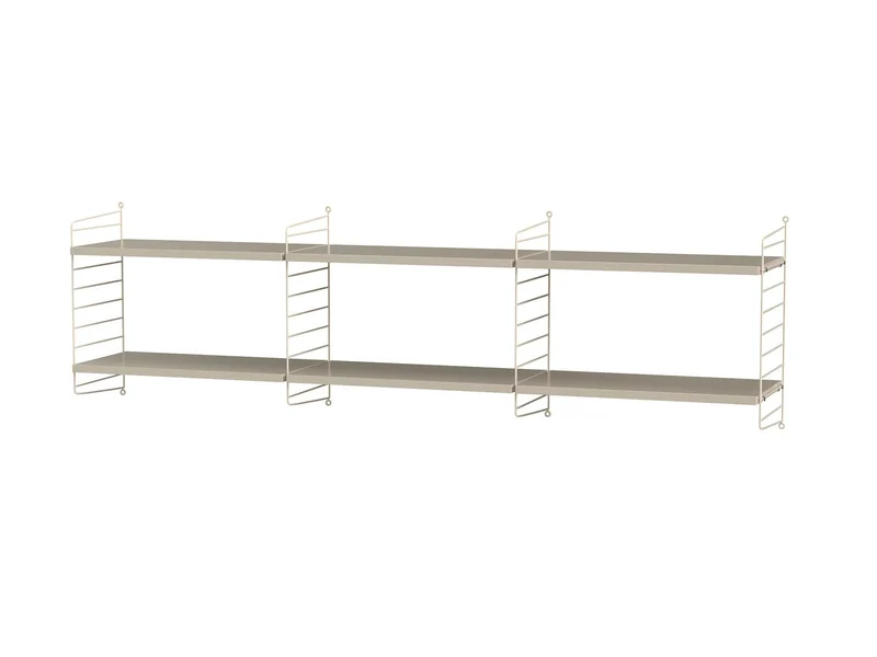 Wohnzimmer Komplettset O - Regalsystem - Stringfurniture