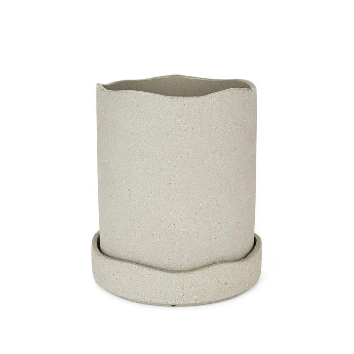 Blumentopf Uneru Pot Grau 16cm - ferm Living