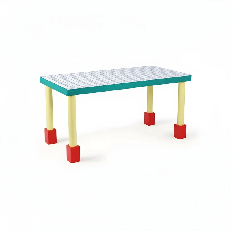 Esstisch Supertable Blue Grid - Seletti