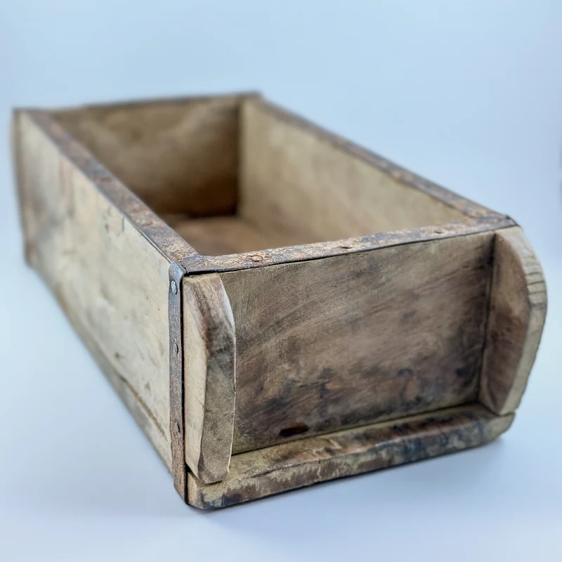 Ziegelform Organizer Pflanzbox "Antik" Holz Vintage