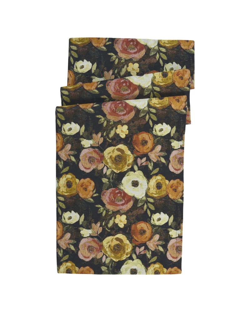 Blumen Tischläufer "Burano 50x140" von Sander Table + Home