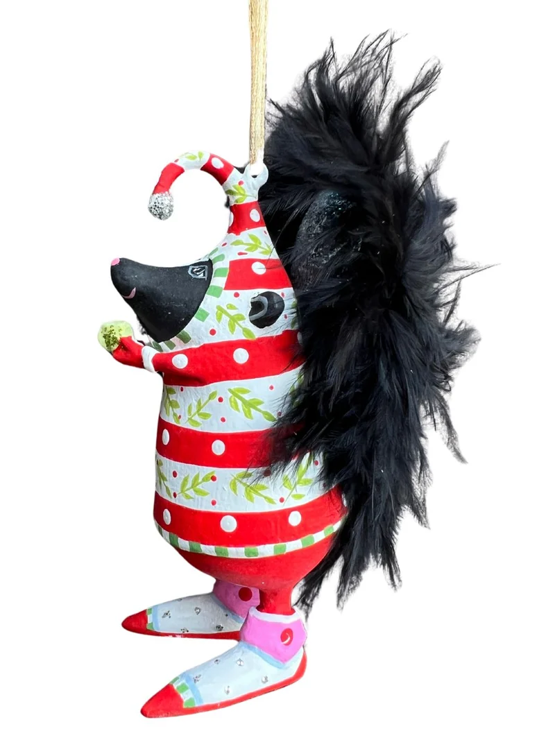Stinktier Krinkle "Mini Sal Skunk und Mini Sniffy Skunk" von Patience Brewster