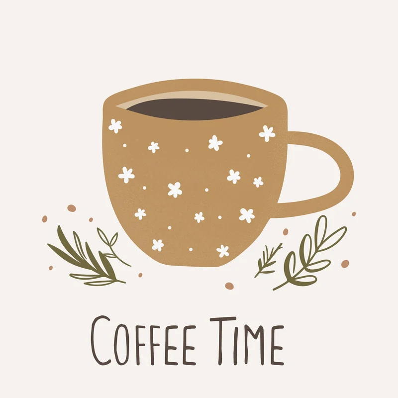 Serviette "Coffee Time" Papier 20 Stck 33cm