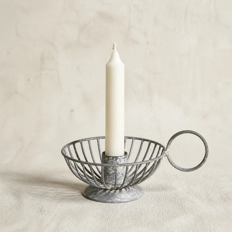 Kammerleuchter "Éloise" Antique Zink
