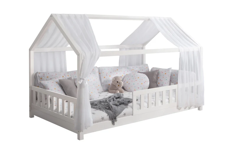 Tüll-Set - Betthimmel für Hausbett