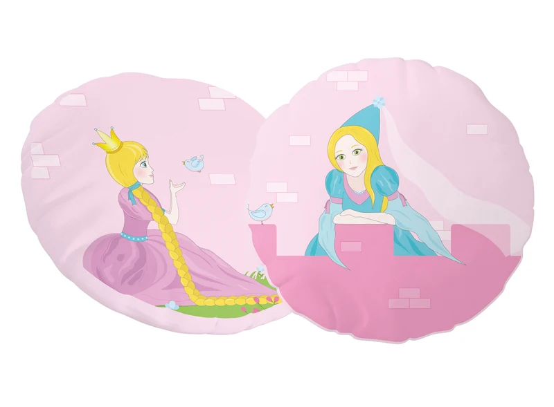 Kinder Rundkissen-Set "Prinzessin Liora"