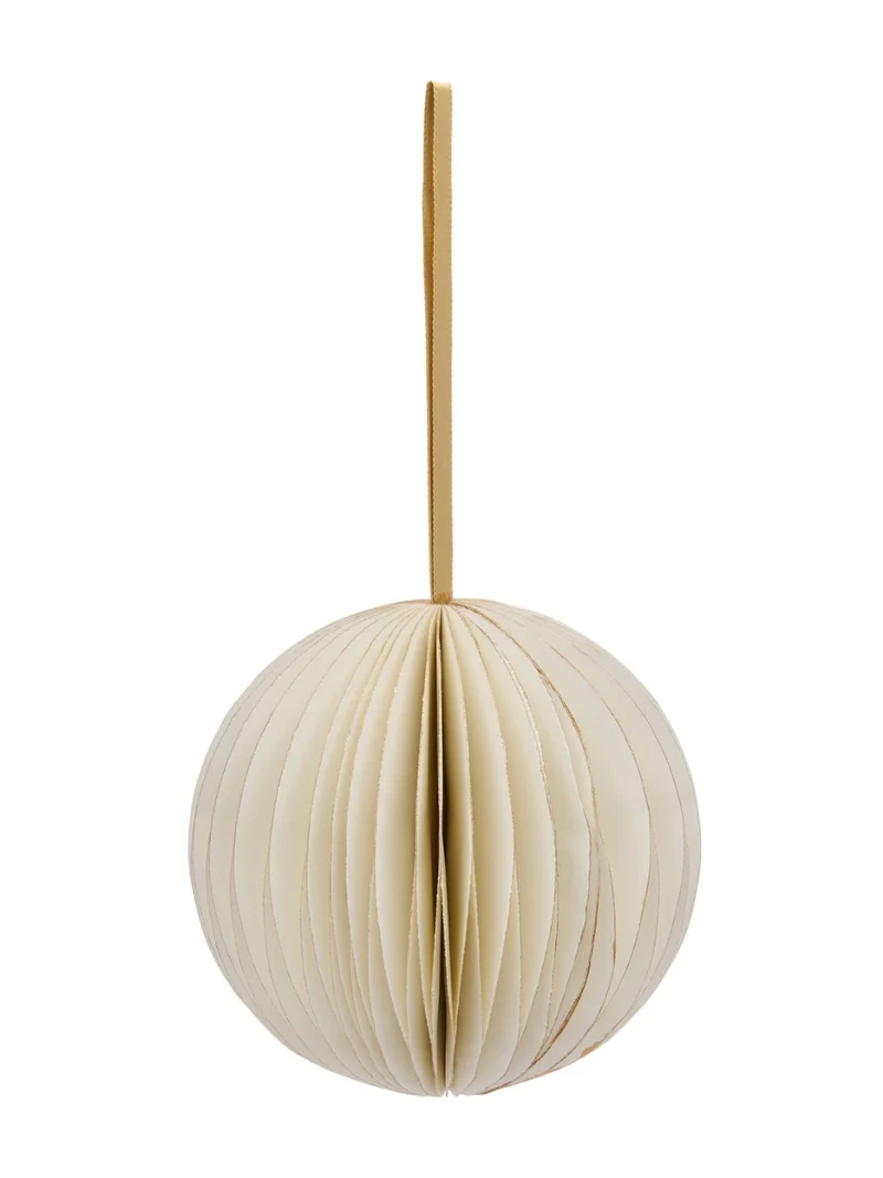 Papier Honigwabe Ornament rund von Rivièra Maison