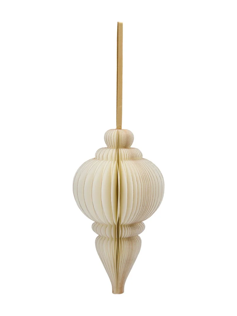 Papier Honigwabe Ornament Weihnachten von Riviera Maison