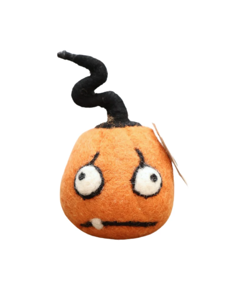 Halloween Filzkürbis "Oh Nein" von Grace & Gloria (Höhe 11 cm)