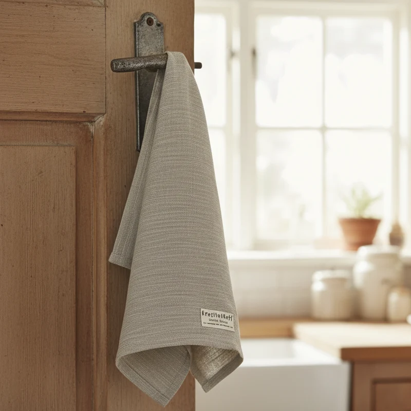 Geschirrtuch "Harmonie" Dusty Grey Uni Grau
