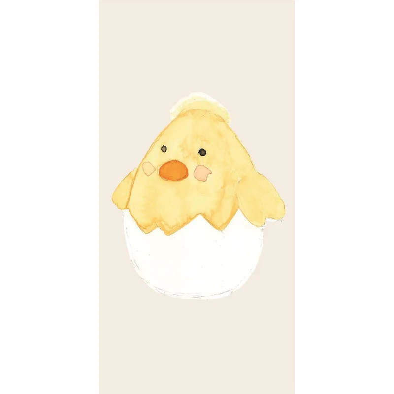 Serviette "Osterküken" gelb Papier 16 Stck 40cm