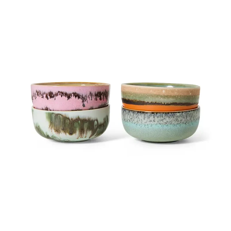 Tapas Schalen 4er Set Renaissance 70s Ceramics – HKliving