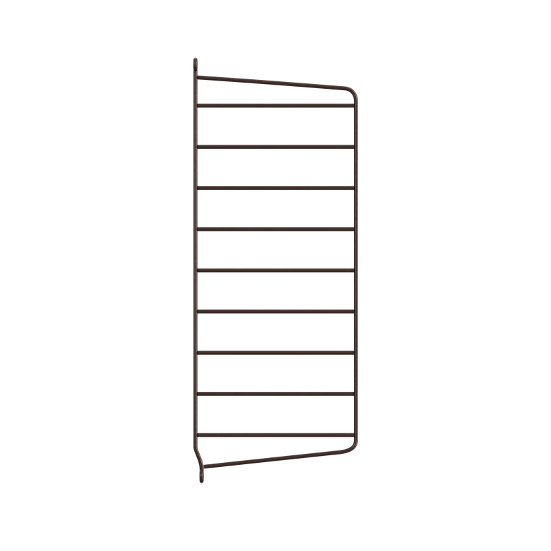 Wandleiter Einzeln Dunkelbraun 75×30 cm – String Furniture Regalsystem