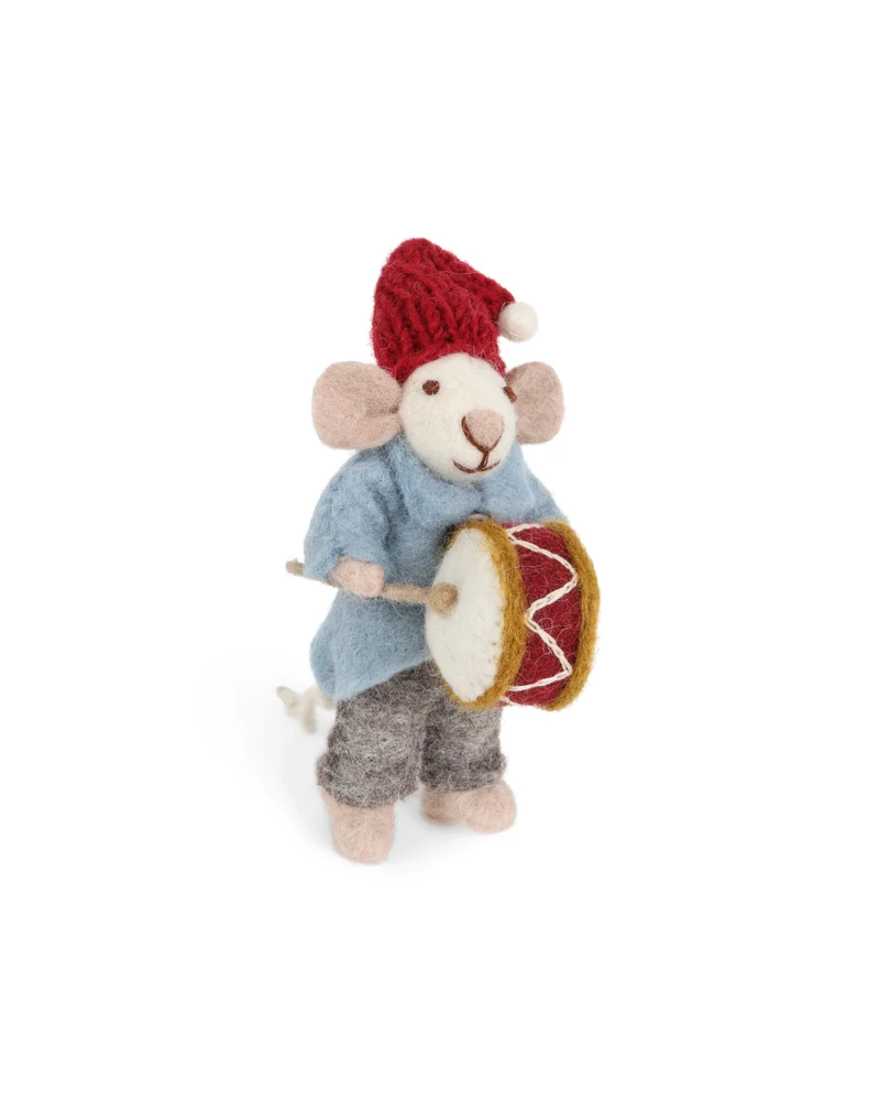 Musikanten Mäuse Filzanhänger von Gry & Sif