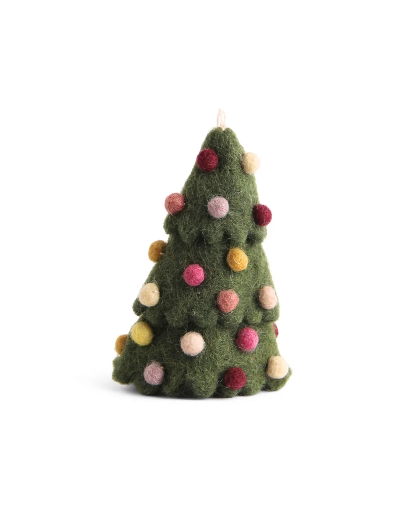 Tannenbaum Filzanhänger von Gry & Sif