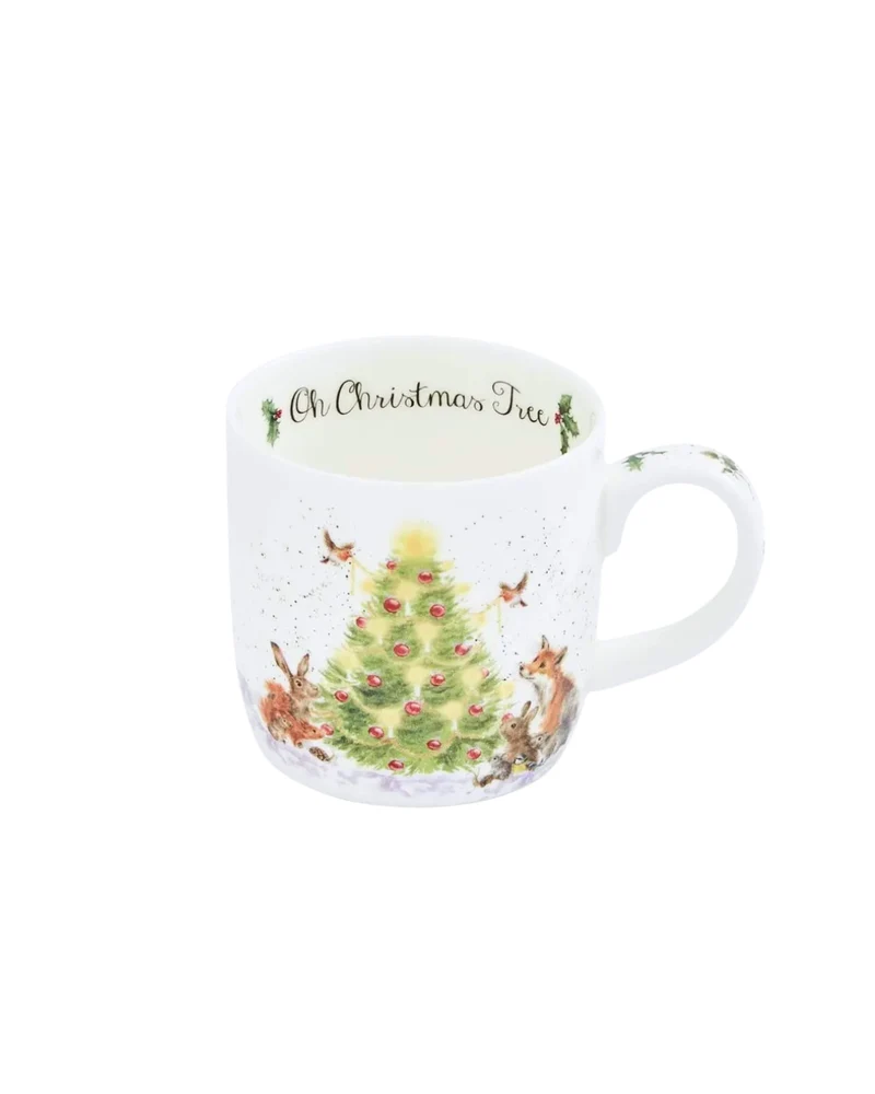 Weihnachtsbaum Weihnachtstasse "Oh Christmas Tree" von Wrendale Designs
