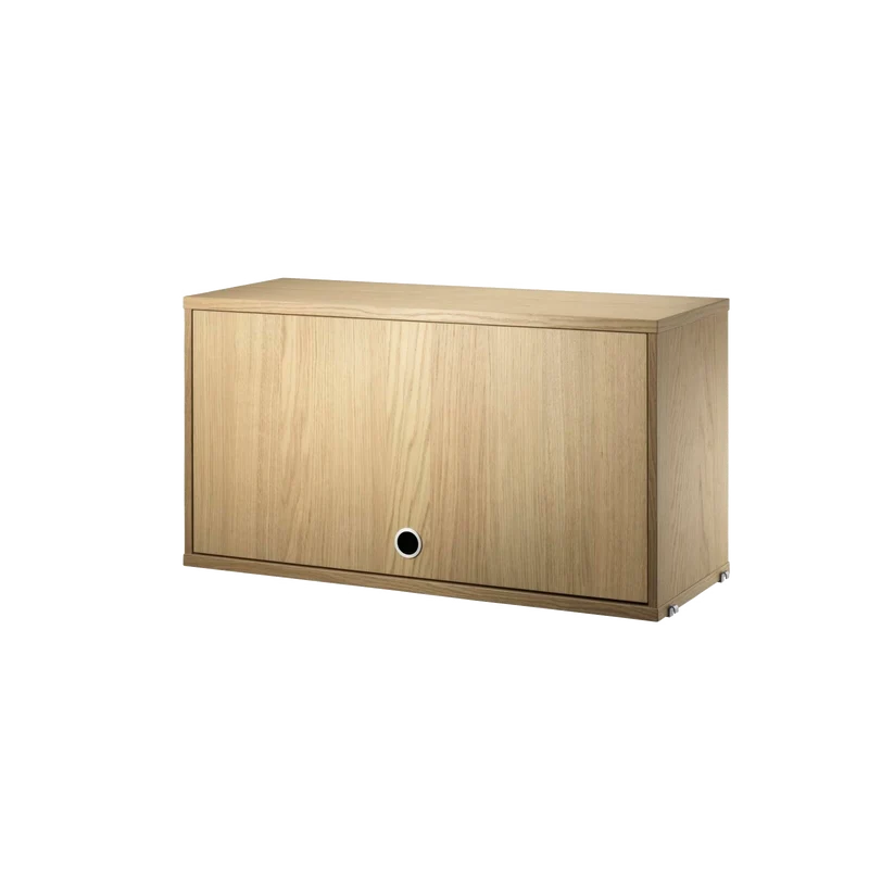 Schrank mit Klapptür 78x30cm Eiche – String Furniture
