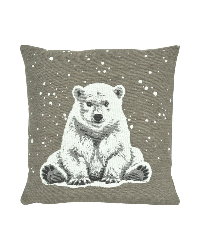 Eisbär Kissenbezug "Arktos 45x45" von Sander Table + Home