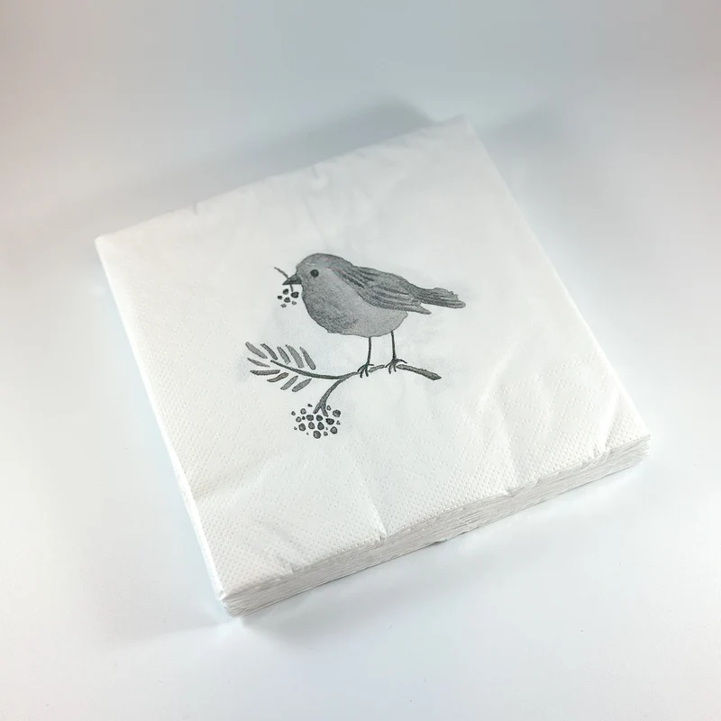 Servietten "Vogel" Papier 20er 33cm