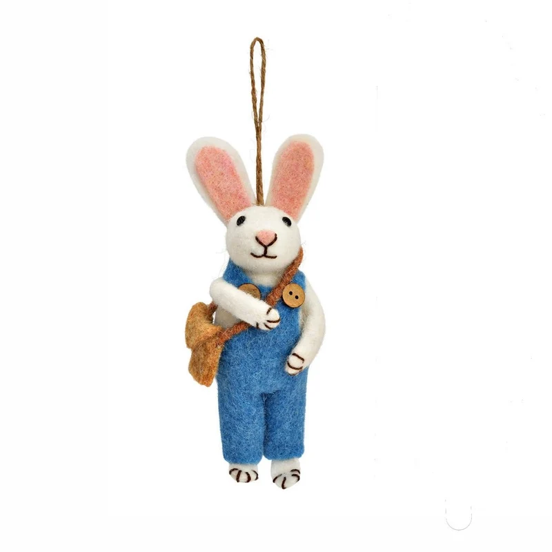 Filz-Hase Anhänger Lehrer