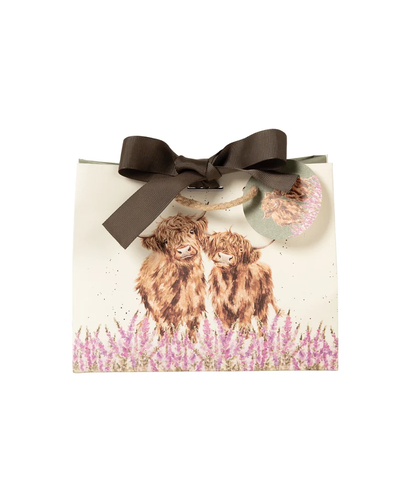 Hochlandkuh Geschenktasche S "Gentle Giants" von Wrendale Designs