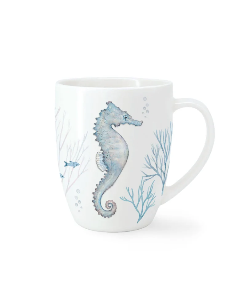 Seepferdchen Tasse "Seahorse & Coral" von Maluu