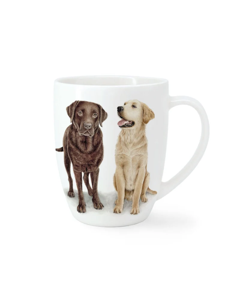 Hunde Tasse "Loyal Dog Friends" von Maluu