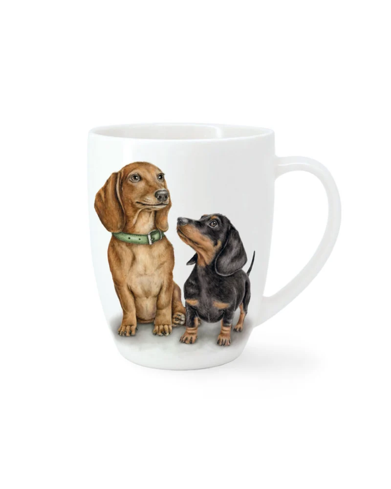 Dackel Tasse "Doxie Gang" von Maluu