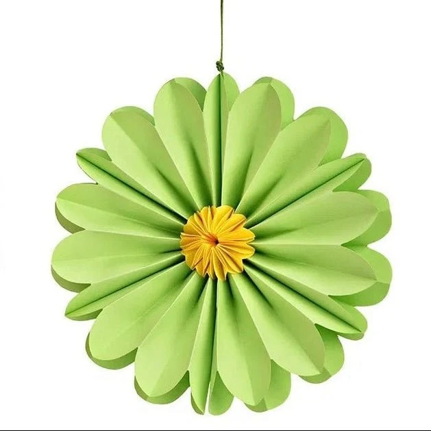 Papierblume Blomsterhult Hellgrün