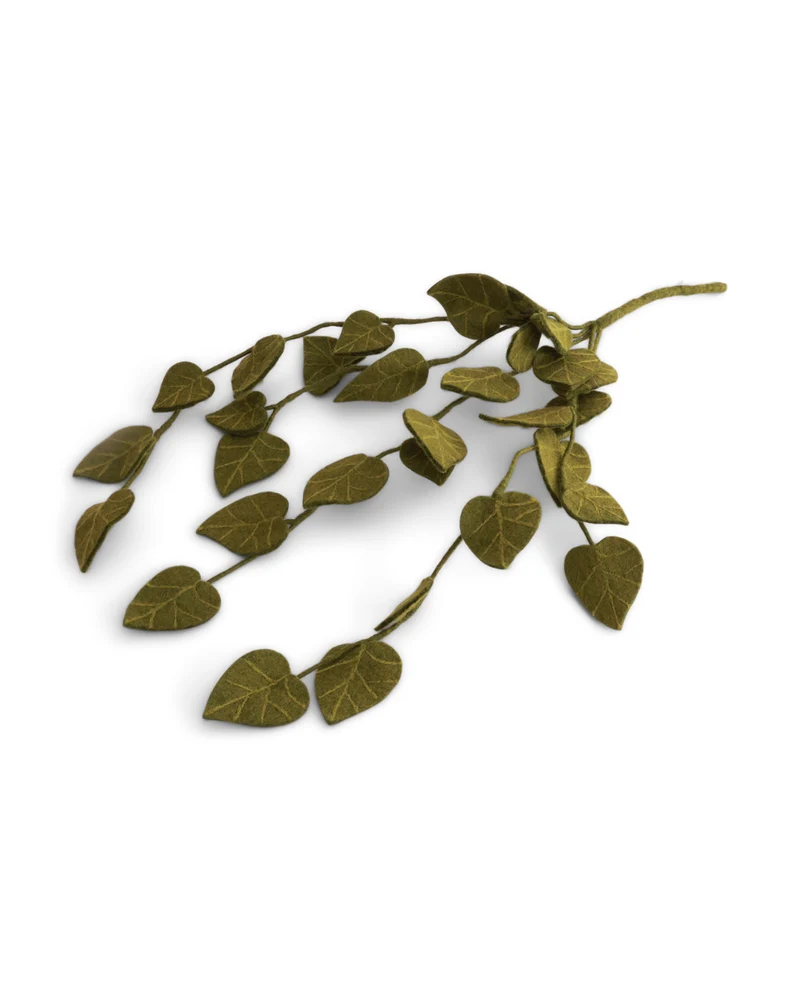 Filzblume "Succulent Efeu Ast" von Gry & Sif