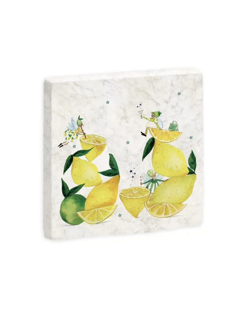 Marmor Untersetzer "Fresh Lemons" vom Grätz Verlag