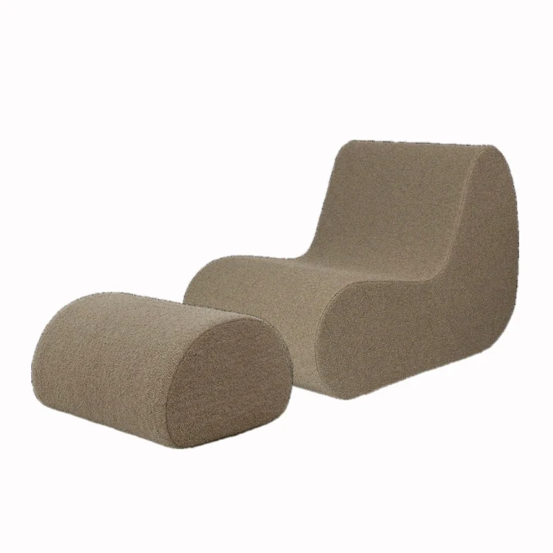 Rouli Set Sessel und Pouf sand - fermLIVING