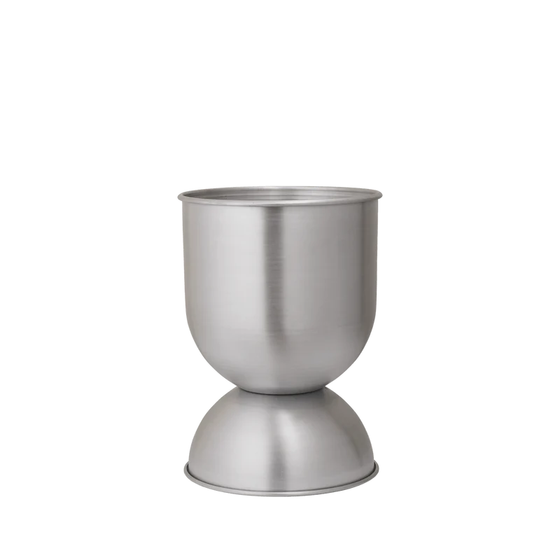 Hourglass Blumentopf Aluminium 30cm XS - ferm LIVING