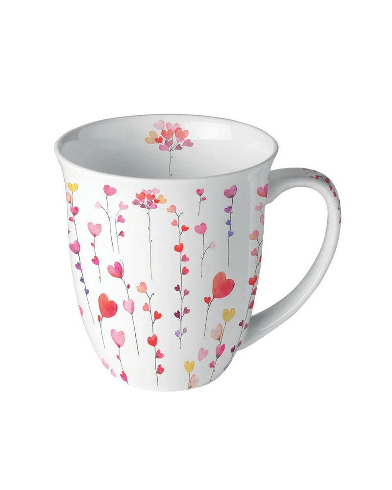 Herzchen Tasse "Hearts Garlands" von Ambiente