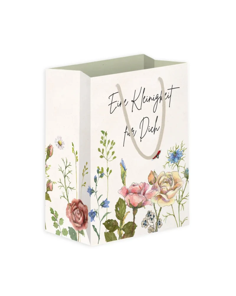 Geschenktasche "Rosengarten" S vom Grätz Verlag