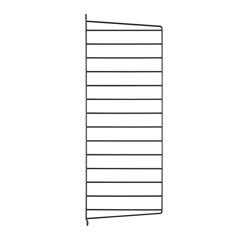 Wandleiter einzeln 75x30cm Schwarz - Regalsystem - String Furniture