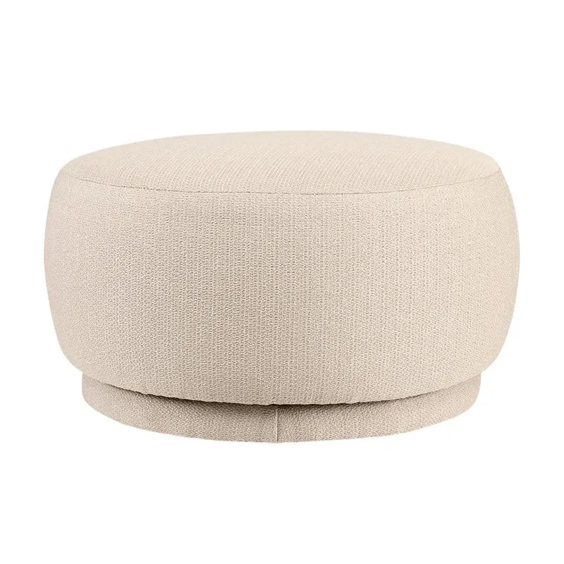 Pouf Swivel Conrad Beige drehbar - Versmissen