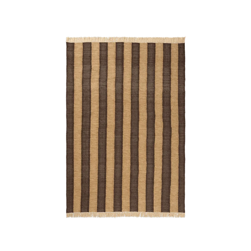 Outdoor Teppich Ives Chocolate 140x200 - ferm LIVING