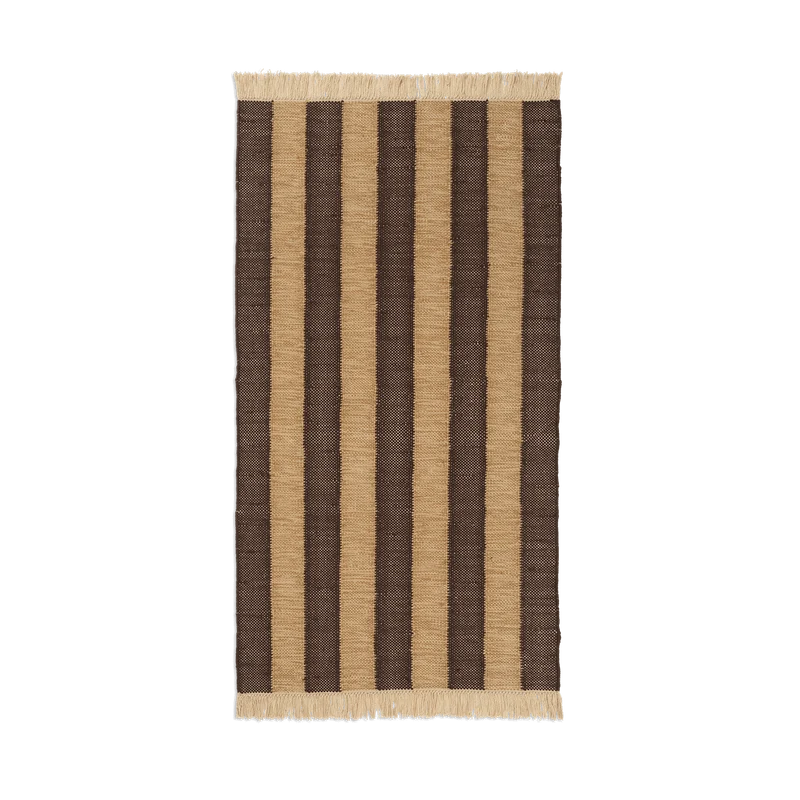 Outdoor Teppich Ives Chocolate 80x140 - ferm LIVING