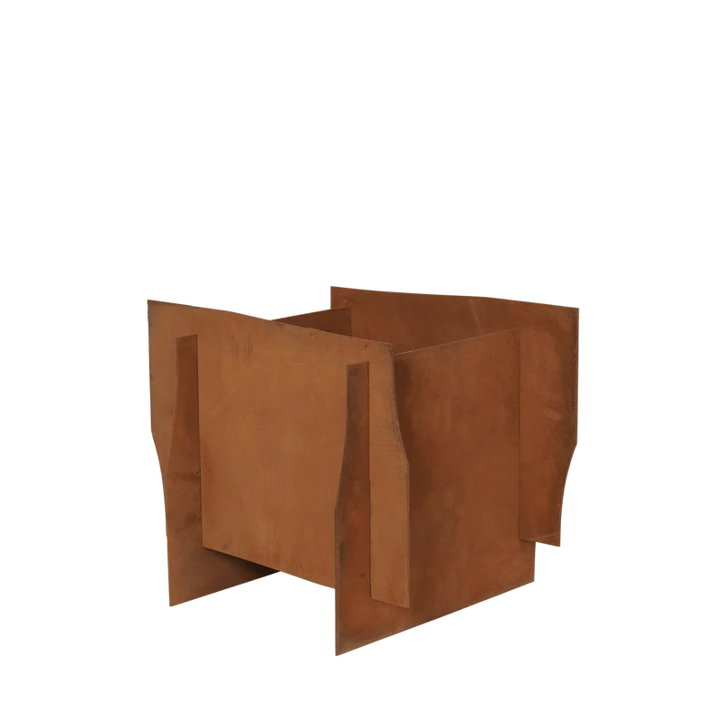 Lapel Square Pflanzgefäß Cortenstahl - ferm Living