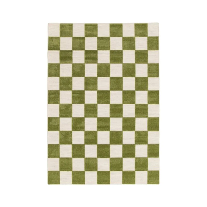 Teppich Schach Grün 200x290