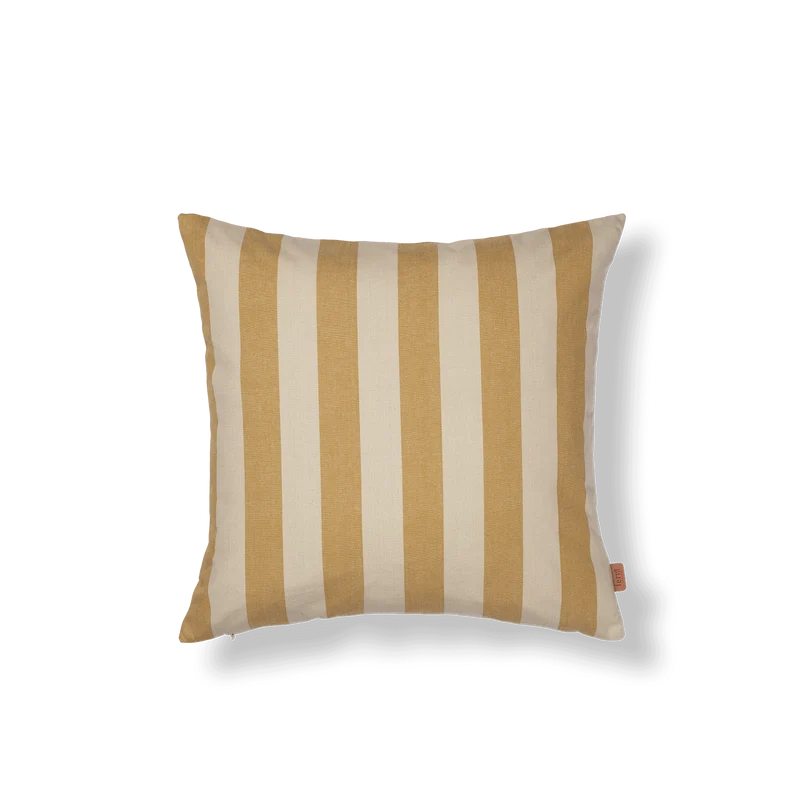 Outdoor Kissen Strand gelb gestreift - ferm LIVING