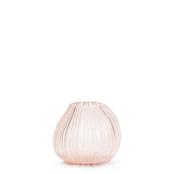 Vase Otavalo Round Rose H 14 - Guaxs
