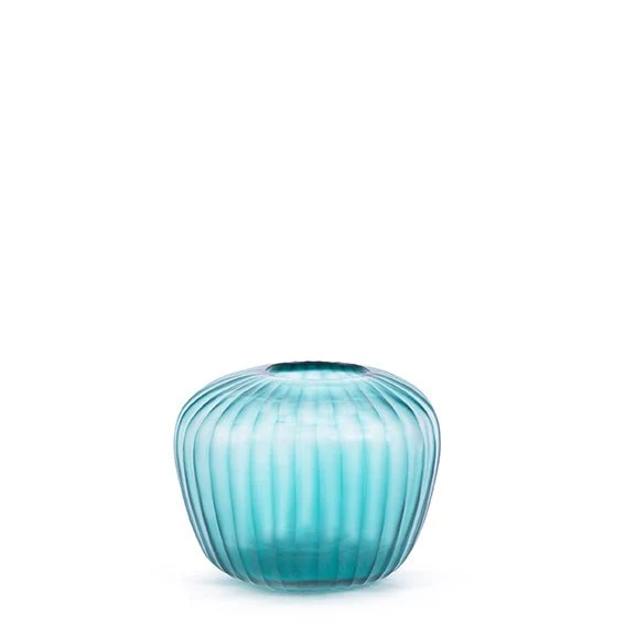Vase Melrose S Petrol H 15 - Guaxs